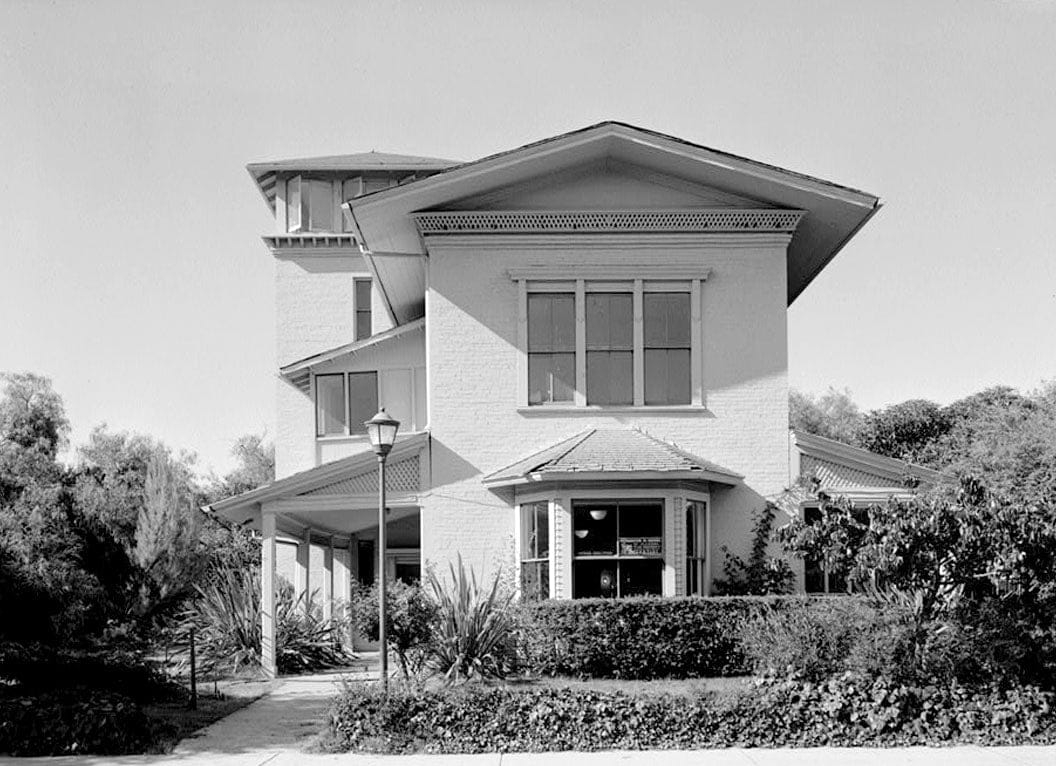 Historic Photo : Frenchman's Library, 860 Escondido Road, Stanford, Santa Clara County, CA 1 Photograph