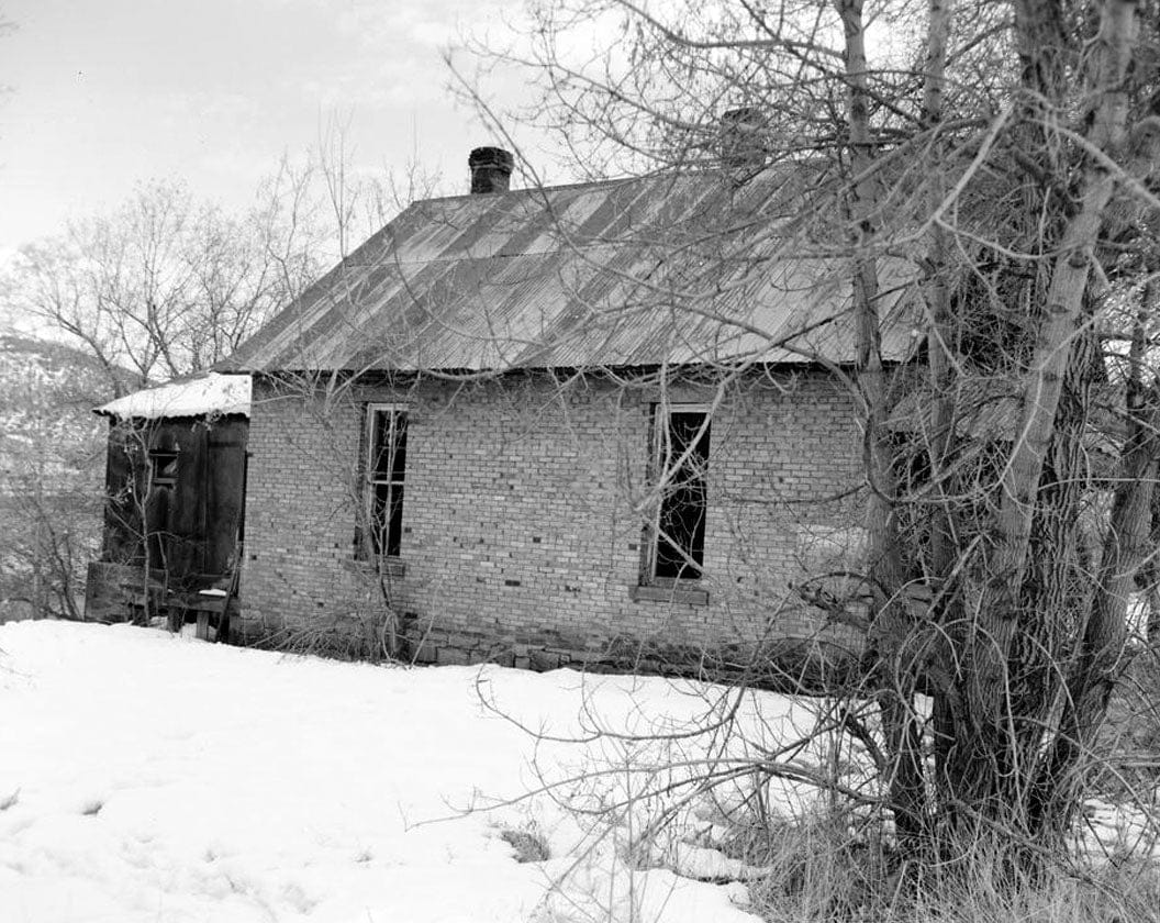 Historic Photo : San Juan & New York Mining & Smelting Company, Superintendent's House, State Route 160, Durango, La Plata County, CO 2 Photograph