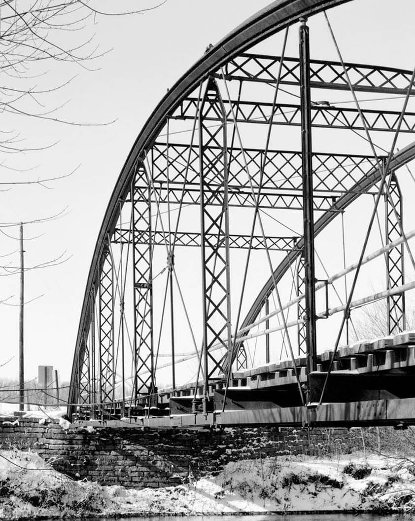 Historic Photo : Lower Plymouth Rock Bridge, Spanning Upper Iowa River, Kendallville, Winneshiek County, IA 11 Photograph