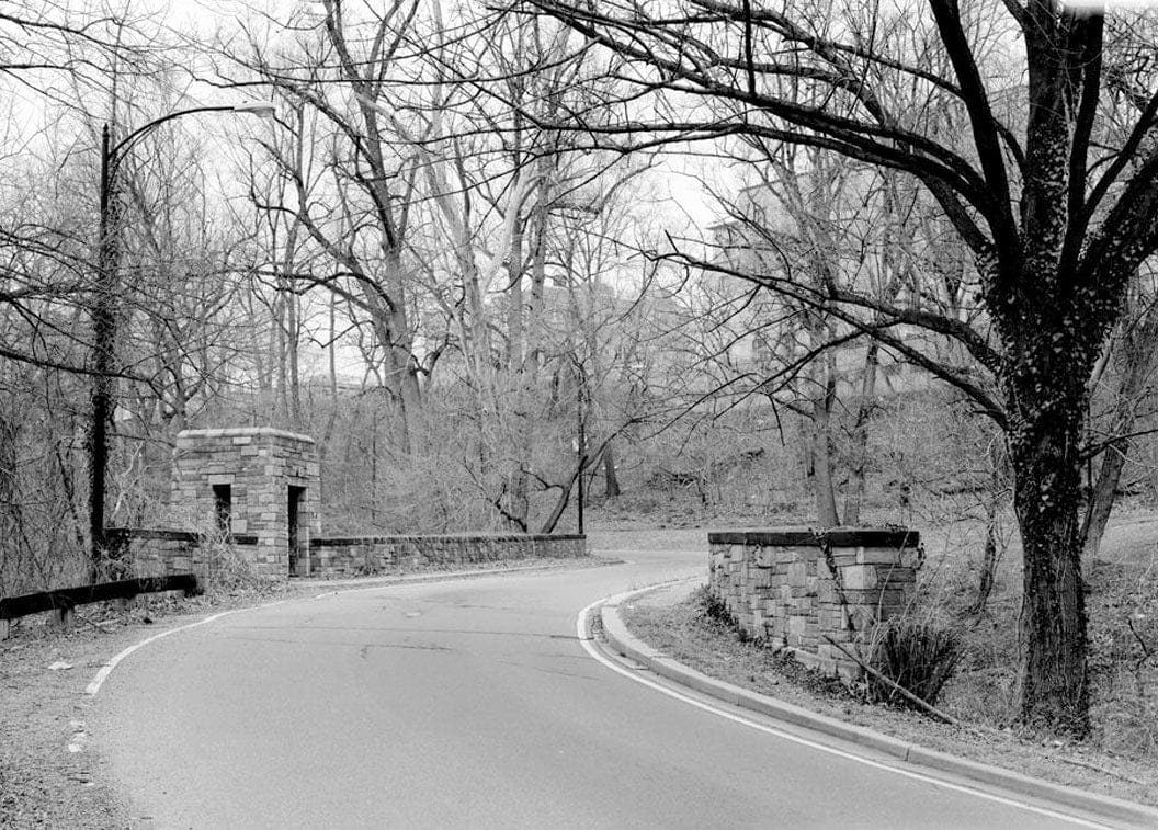 Historic Photo : South Waterside Drive Overpass, Southbound Access Ramp From Massachusetts Avenue, Washington, District of Columbia, DC 3 Photograph