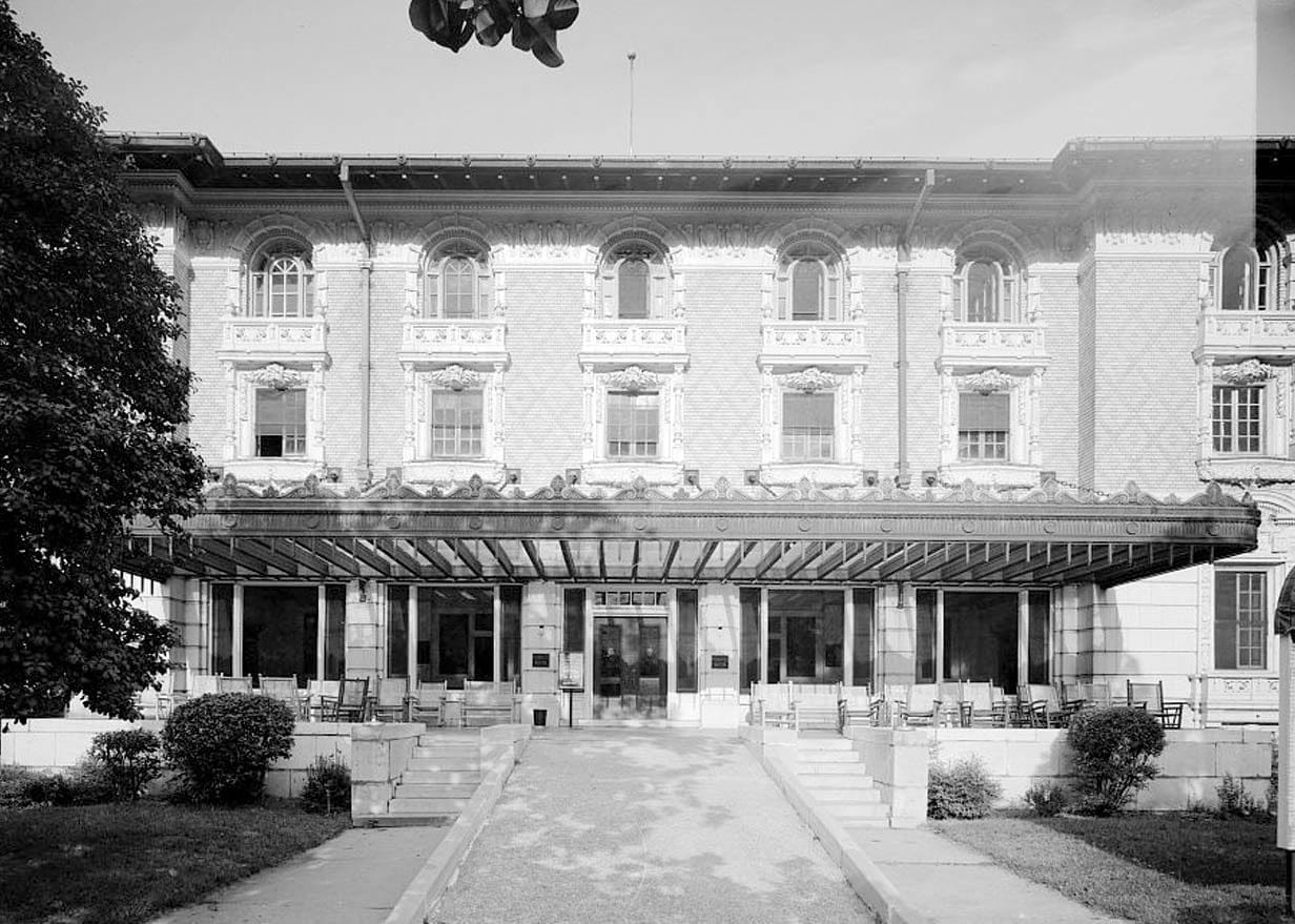 Historic Photo : Bathhouse Row, Fordyce Bathhouse, Central Avenue, Hot Springs, Garland County, AR 1 Photograph