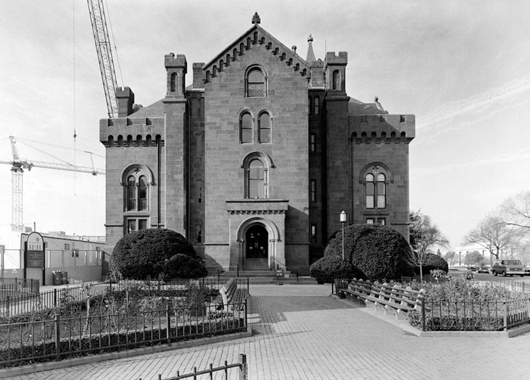 Historic Photo : Smithsonian Institution Building, 1000 Jefferson Drive, between Ninth & Twelfth Streets, Southwest, Washington, District of Columbia, DC 8 Photograph