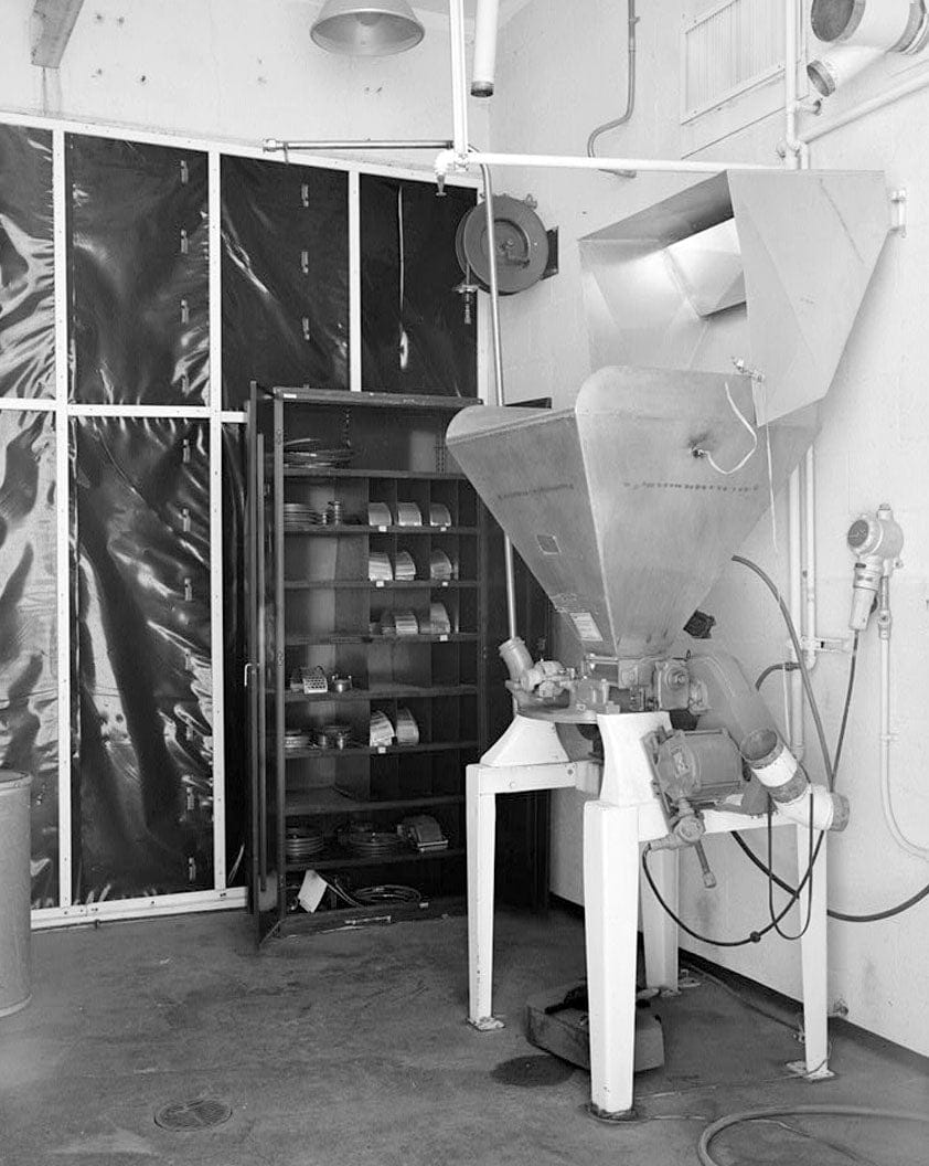 Historic Photo : Jet Propulsion Laboratory Edwards Facility, Oxidizer Grinder Building, Edwards Air Force Base, Boron, Kern County, CA 1 Photograph