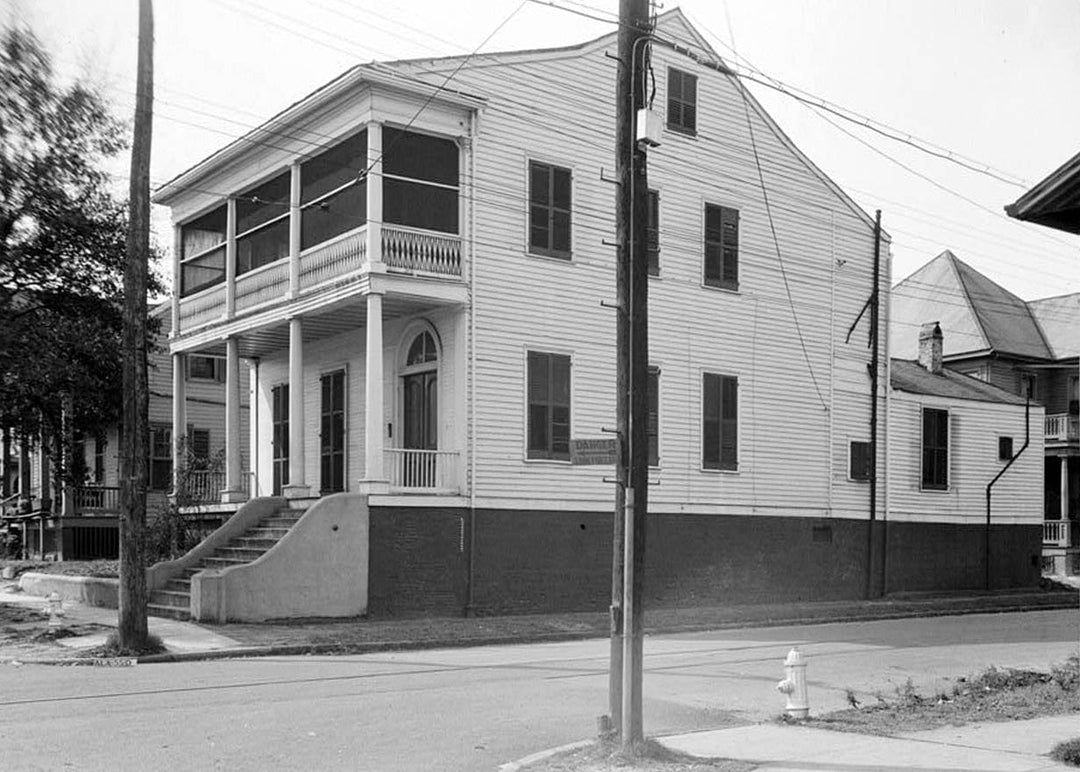 Historic Photo : Calvert-Webster House, 265 North Conception Street, Mobile, Mobile County, AL 2 Photograph