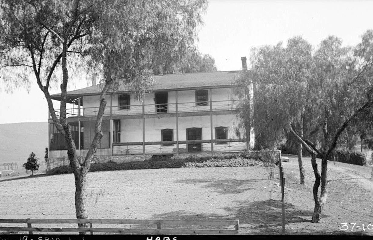 Historic Photo : Casa de Ricardo Vejar, Valley Boulevard, Los Angeles, Los Angeles County, CA 2 Photograph