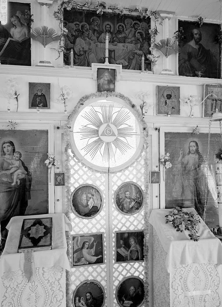 Historic Photo : St. Alexander of Nevsky Russian Orthodox Church, Akutan, Aleutians East Borough, AK 8 Photograph