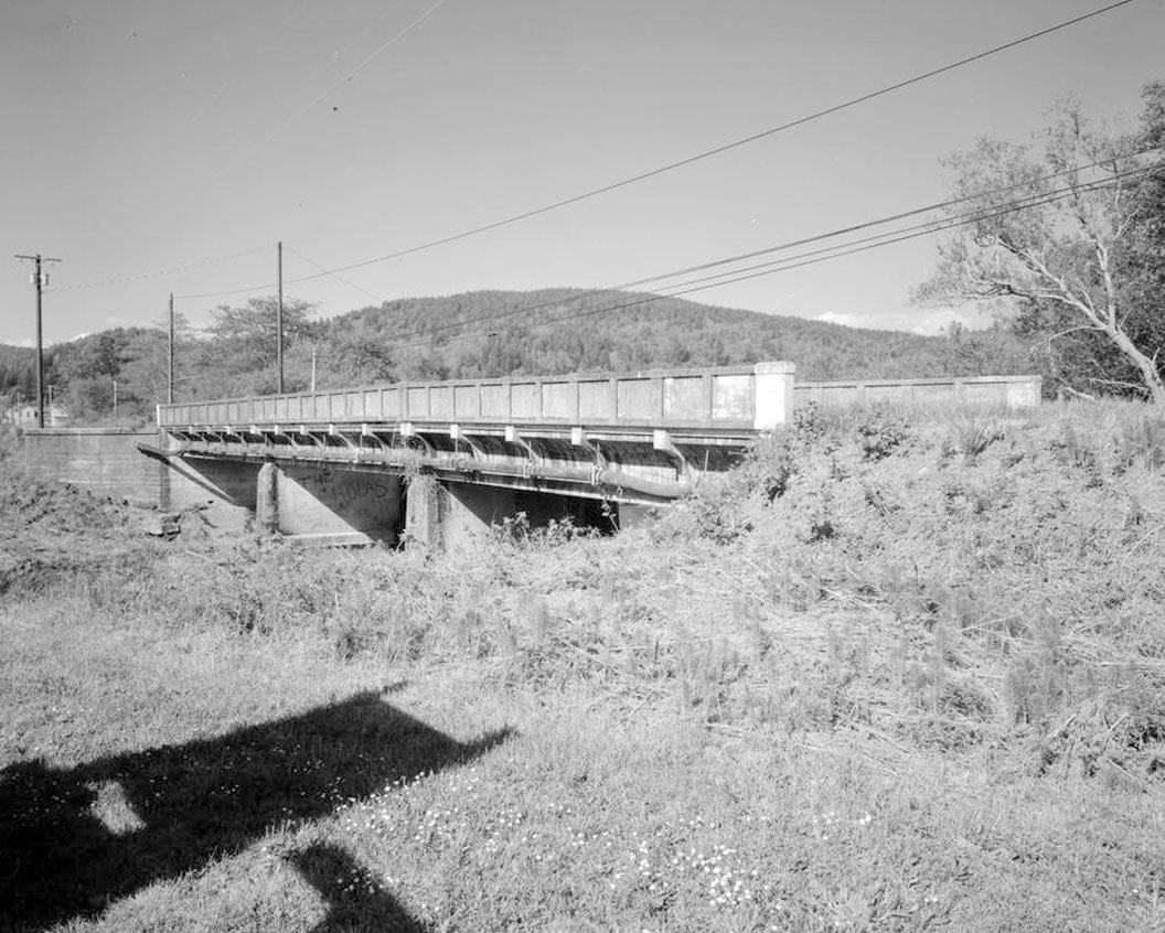 Historic Photo : Rowdy Creek Bridge, Spanning Rowdy Creek at Fred Haight Drive, Smith River, Del Norte County, CA 4 Photograph
