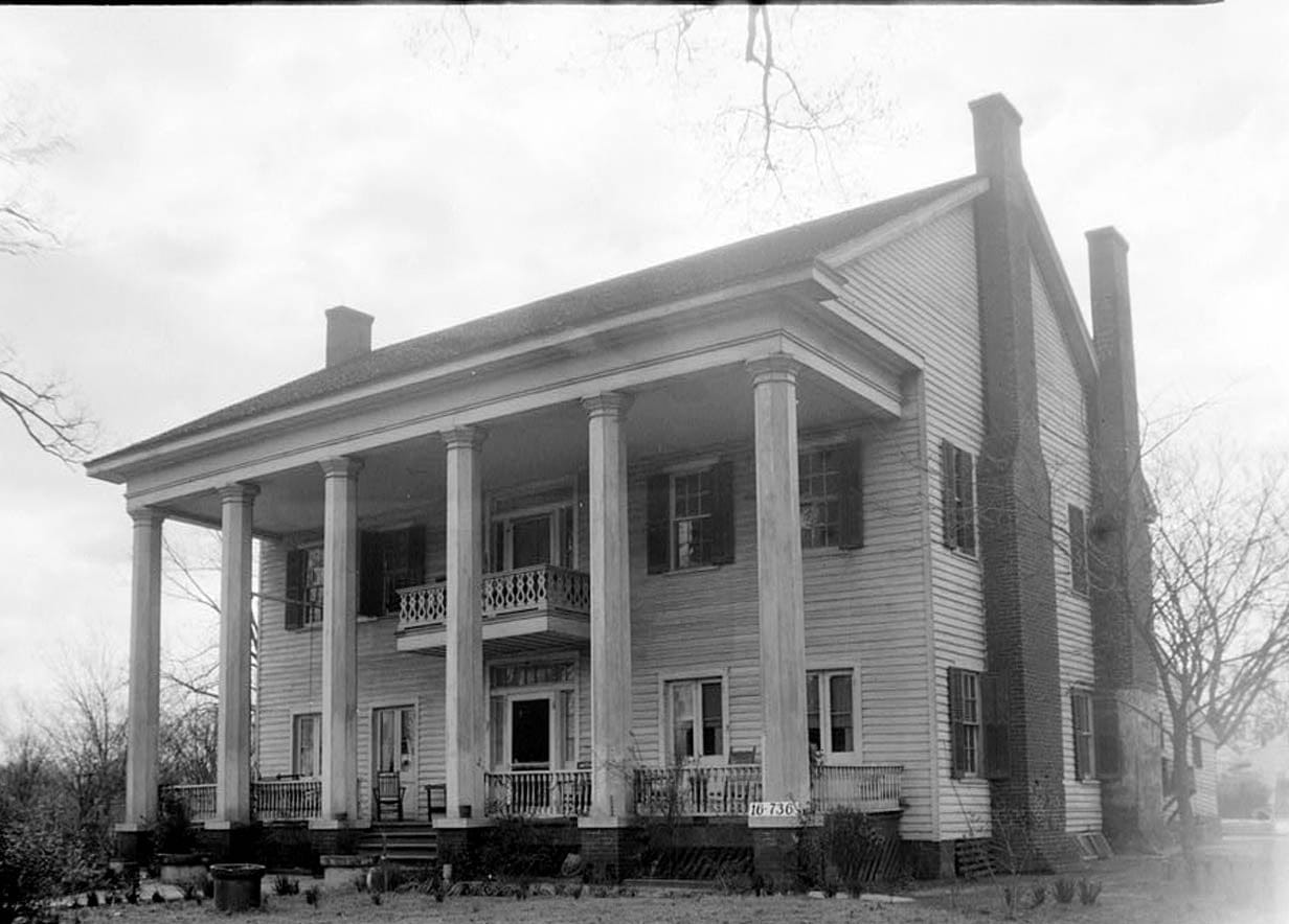 Historic Photo : Mill-Albritton House, State Highway 22, Orrville, Dallas County, AL 1 Photograph