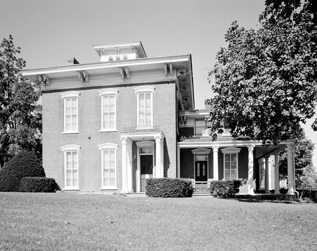 Historic Photo : Rensselaer Russell House, 520 West Third Street, Waterloo, Black Hawk County, IA 1 Photograph