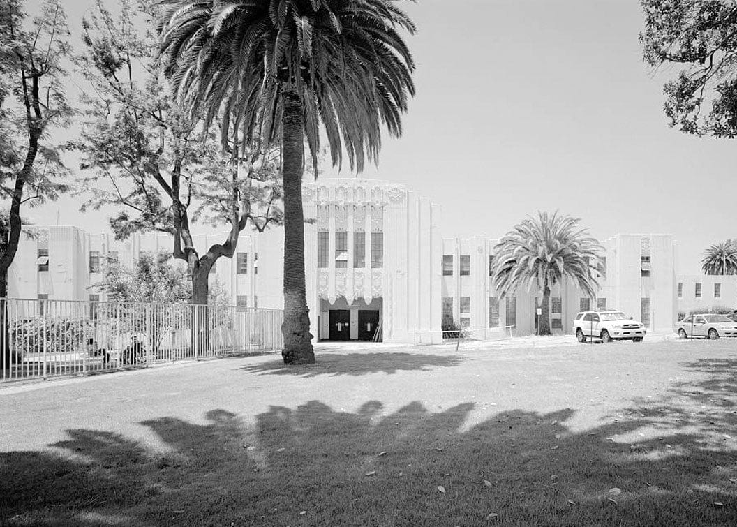 Historic Photo : National Home for Disabled Volunteer Soldiers, Pacific Branch, Mess Hall, 11301 Wilshire Boulevard, West Los Angeles, Los Angeles County, CA 2 Photograph