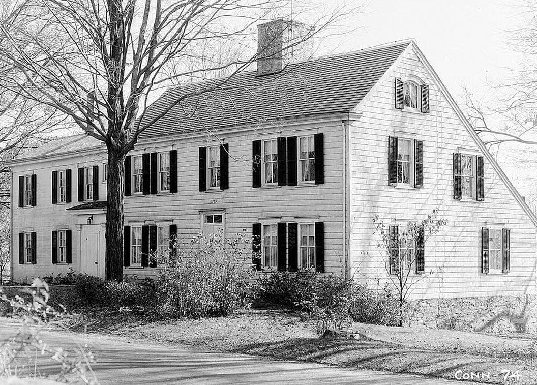 Historic Photo : Jonathan B. Sanford House, Redding, Fairfield County, CT 1 Photograph