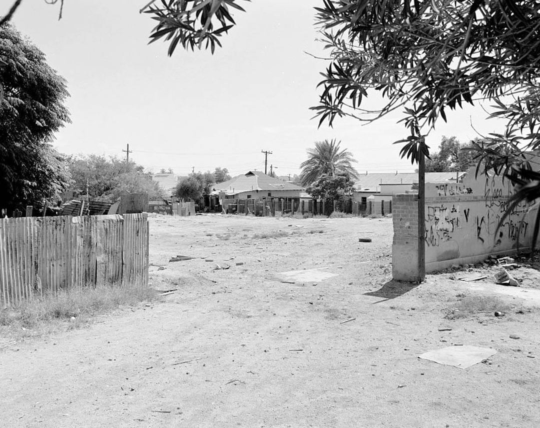 Historic Photo : Barrio Libre, West Kennedy & West Seventeenth Streets, Meyer & Convent Avenues, Tucson, Pima County, AZ 2 Photograph