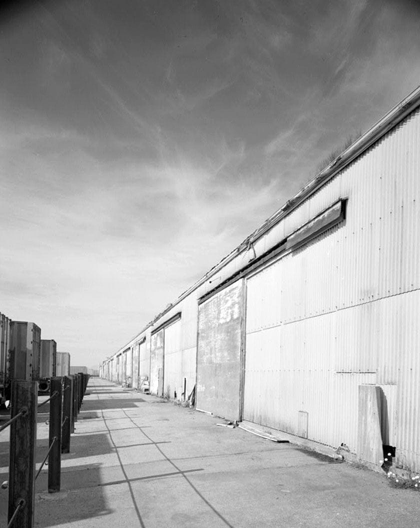 Historic Photo : Oakland Naval Supply Center, Warehouse Type A, South end of Third Street, Oakland, Alameda County, CA 3 Photograph