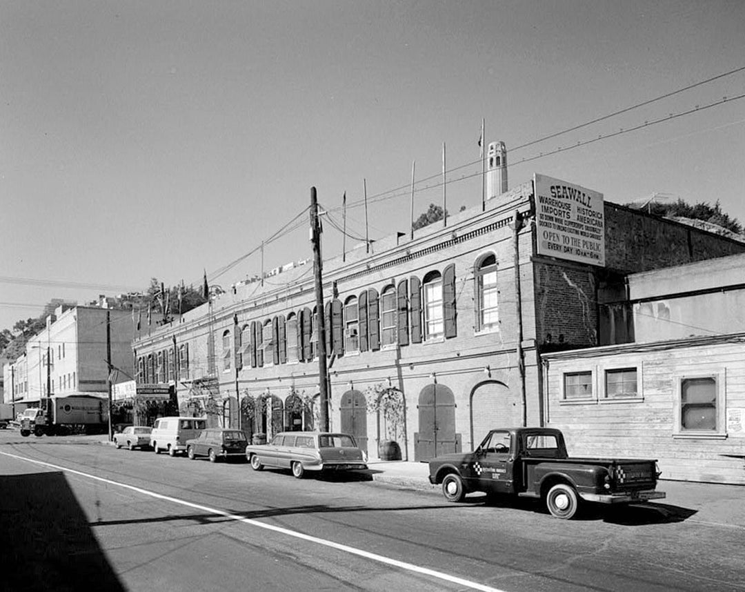 Historic Photo : Sea Wall Warehouse, 1501 Sansome Street, San Francisco, San Francisco County, CA 1 Photograph