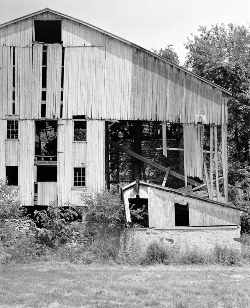 Historic Photo : Dennison Bank Barn, Corner of Brackenville & Limestone Roads, Brackenville, New Castle County, DE 7 Photograph