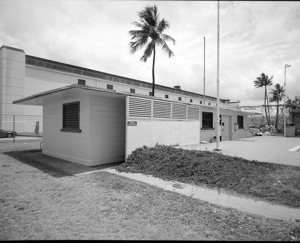Historic Photo : U.S. Naval Base, Pearl Harbor, Outdoor Swimming Pool, Corner of Liscome Bay Street & St. Lo Avenue, Pearl City, Honolulu County, HI 2 Photograph