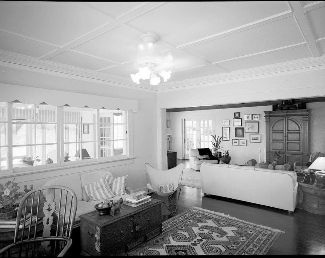 Historic Photo : U.S. Naval Base, Pearl Harbor, Naval Housing Area Pearl City Peninsula, Uyehara House & Garage, 1038 Ashley Avenue, Pearl City, Honolulu County, HI 1 Photograph