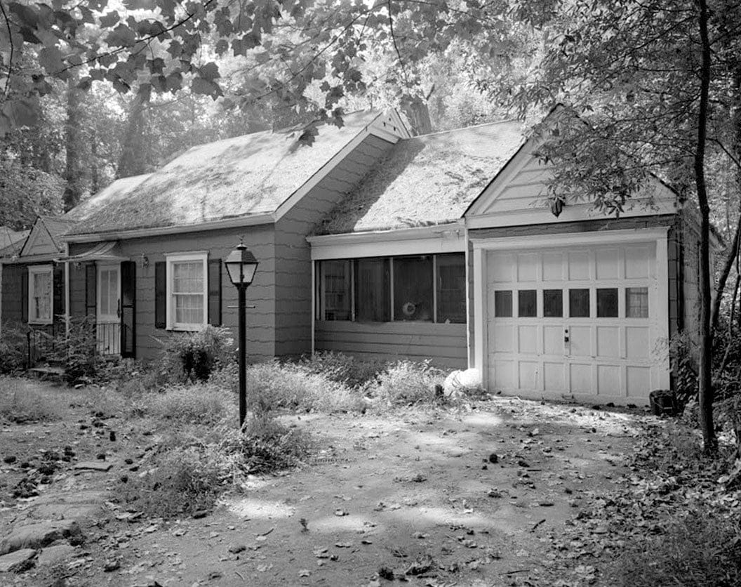 Historic Photo : Roxboro House, 3492 Roxboro Road, Atlanta, Fulton County, GA 1 Photograph