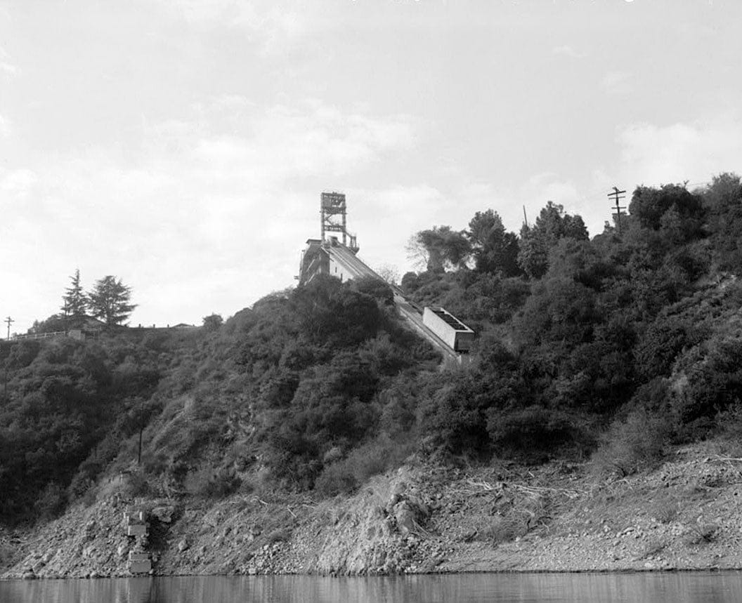 Historic Photo : Variable Angle Launcher Complex, Variable Angle Launcher, CA State Highway 39 at Morris Reservior, Azusa, Los Angeles County, CA 4 Photograph