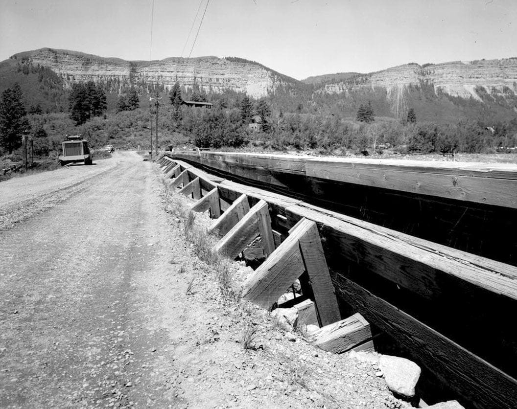 Historic Photo : Terminal Dam, Tacoma, La Plata County, CO 2 Photograph