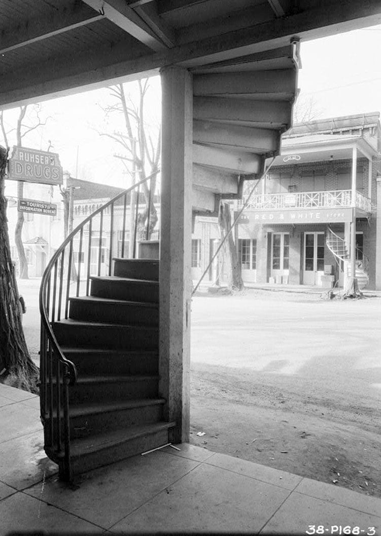 Historic Photo : I. O. O. F. Lodge No. 55 Hall, Weaverville, Trinity County, CA 1 Photograph