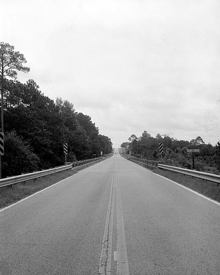 Historic Photo : Georgia DOT Bridge No. 155-00032-001.54E, Spanning Sand Creek at State Route 32, Irwinville, Irwin County, GA 2 Photograph