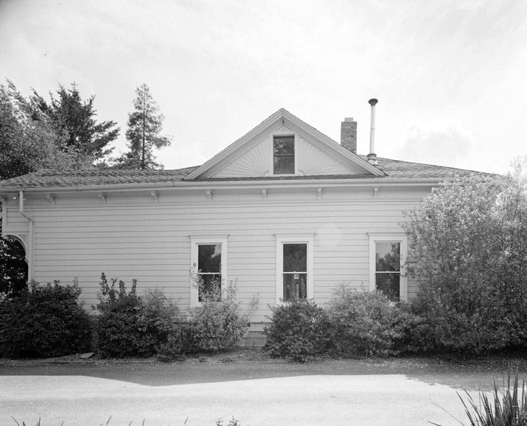 Historic Photo : Warner Hutton House, 13495 Sousa Lane, Saratoga, Santa Clara County, CA 5 Photograph