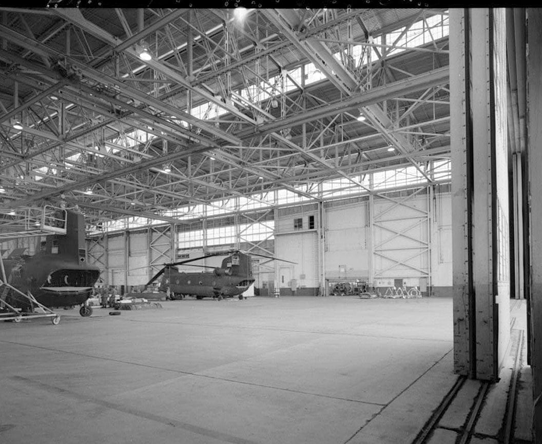 Historic Photo : Naval Air Station Barbers Point, Assembly & Repair Shop, Between Enterprise Avenue & Wright, Midway, & Langley Streets, Ewa, Honolulu County, HI 4 Photograph