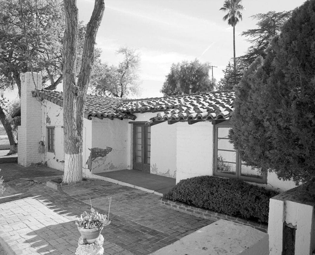 Historic Photo : Harry Carey Ranch, Ranch House, 28515 San Francisquito Canyon Road, Saugus, Los Angeles County, CA 5 Photograph