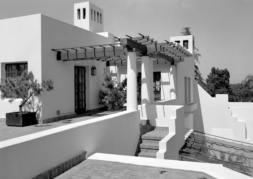 Historic Photo : Lou Henry Hoover House, San Juan Hill, Stanford, Santa Clara County, CA 1 Photograph