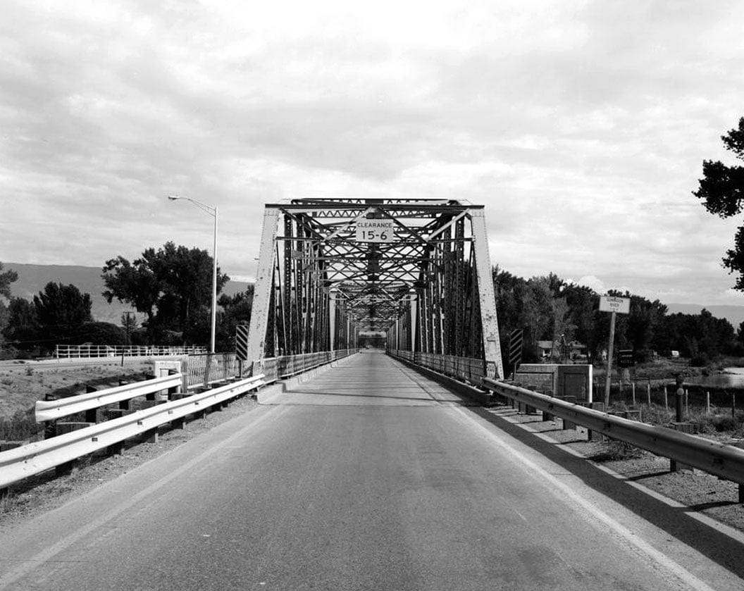 Historic Photo : Delta Bridge, Spanning Gunnison River on U.S. 50, Delta, Delta County, CO 1 Photograph