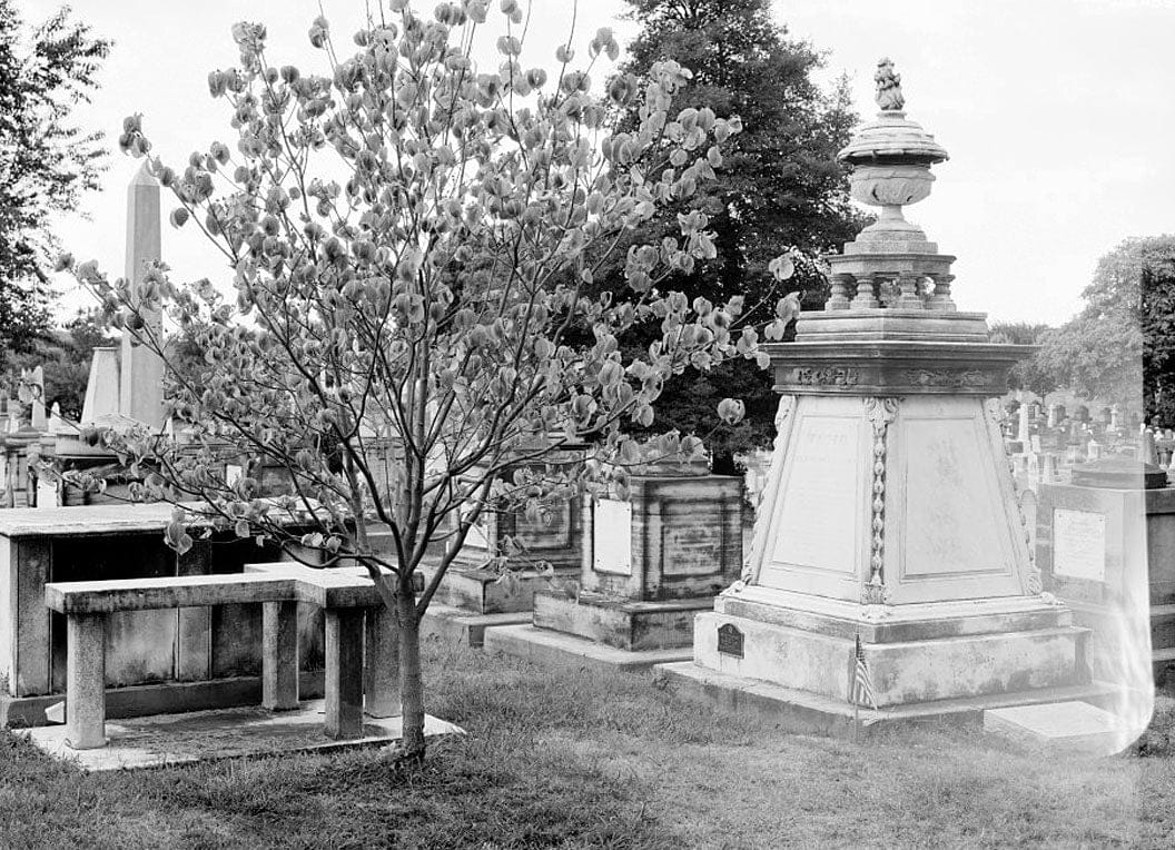 Historic Photo : Congressional Cemetery, 1801 E Street, Southeast, Washington, District of Columbia, DC 3 Photograph