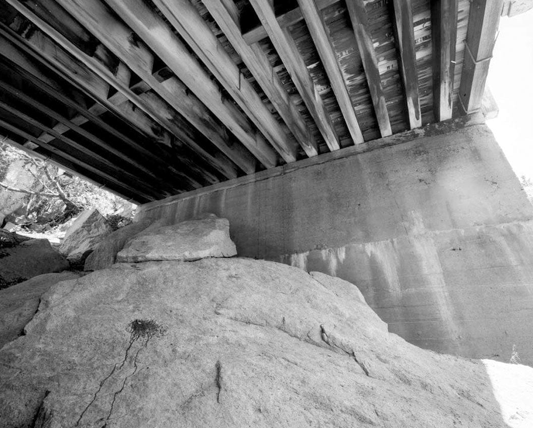 Historic Photo : Middle Fork Stanislaus River Bridge, Spans Middle Fork Stanislaus River at State Highway 108, Dardanelle, Tuolumne County, CA 4 Photograph
