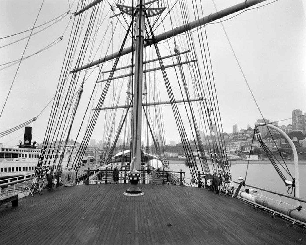 Historic Photo : Ship BALCLUTHA, 2905 Hyde Street Pier, San Francisco, San Francisco County, CA 19 Photograph