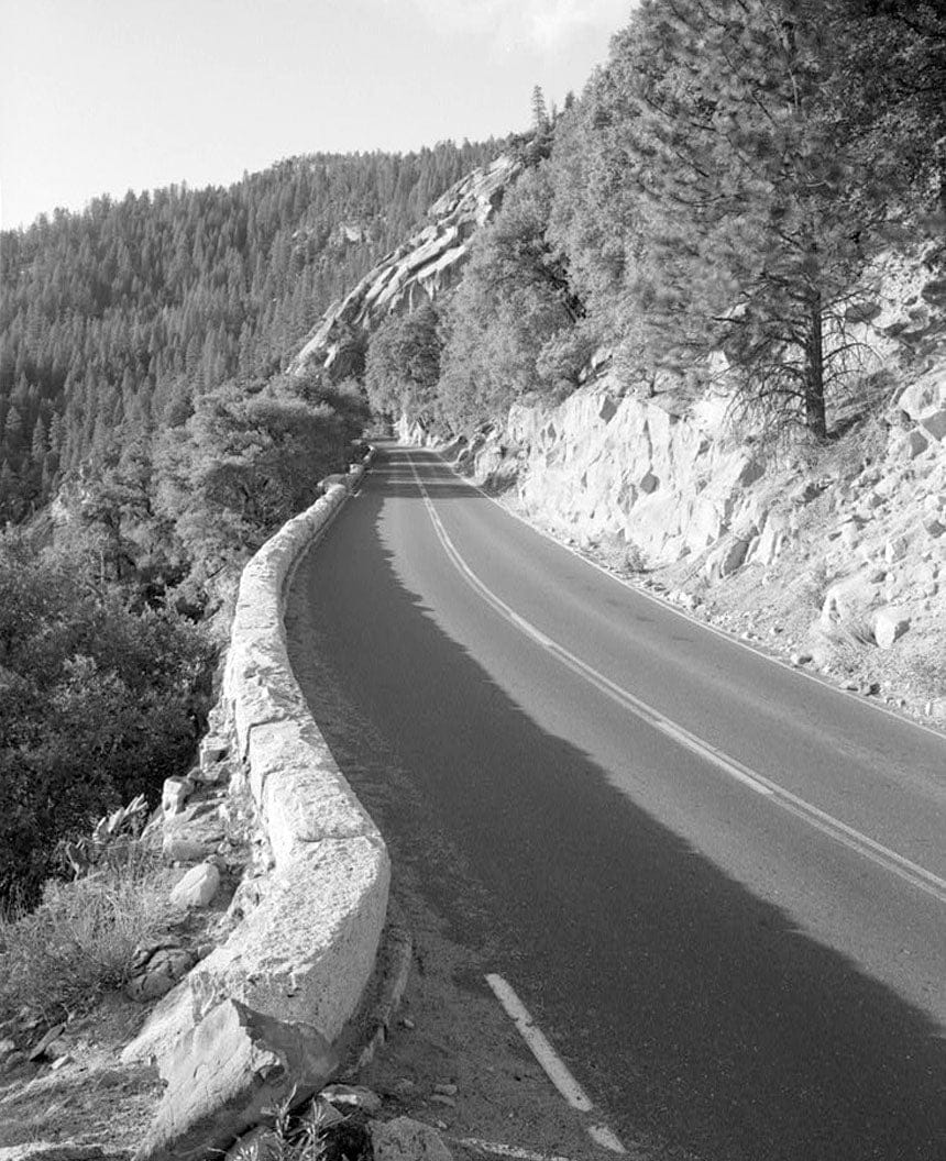 Historic Photo : All Year Highway, Between Arch Rock & Yosemite Valley, El Portal, Mariposa County, CA 11 Photograph