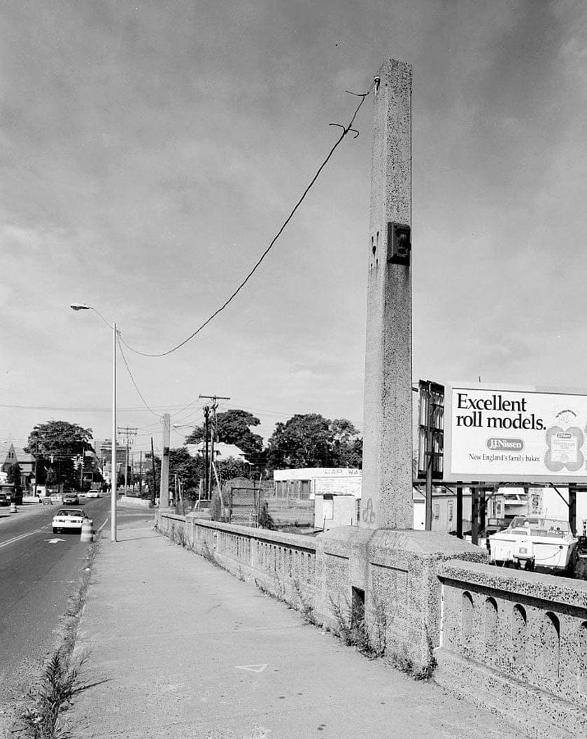 Historic Photo : Yellow Mill Bridge, Spanning Yellow Mill Channel at Stratford Avenue, Bridgeport, Fairfield County, CT 8 Photograph