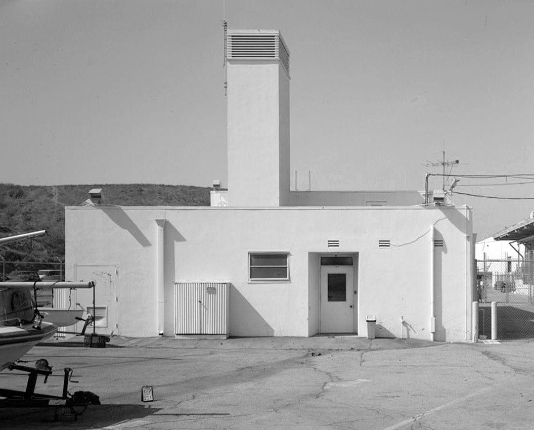 Historic Photo : Hughes Aircraft Company, Fire Station, 6775 Centinela Avenue, Los Angeles, Los Angeles County, CA 1 Photograph