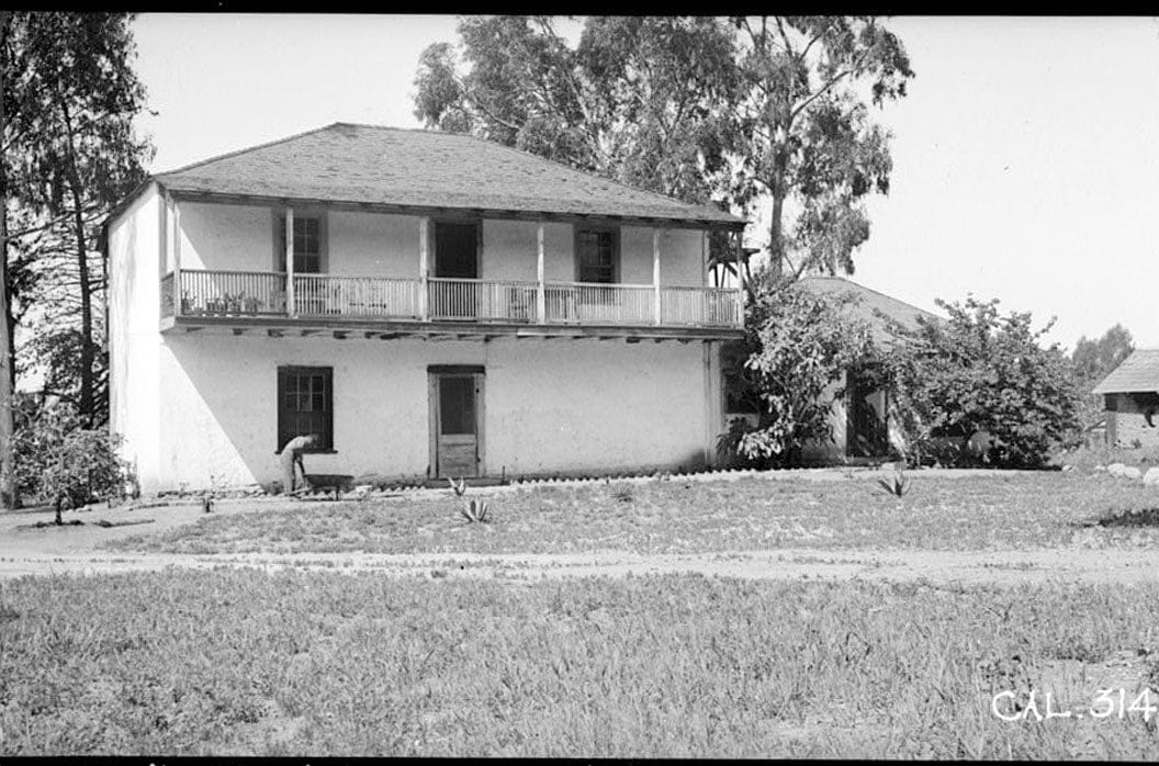 Historic Photo : Ortega House, 29 Sheffield Drive, Montecito, Santa Barbara County, CA 2 Photograph
