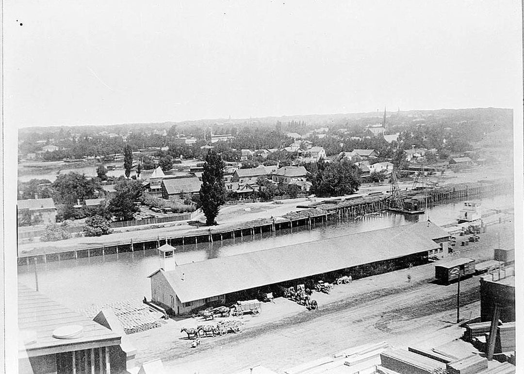 Historic Photo : Stockton, Historic View, Stockton, San Joaquin County, CA 1 Photograph