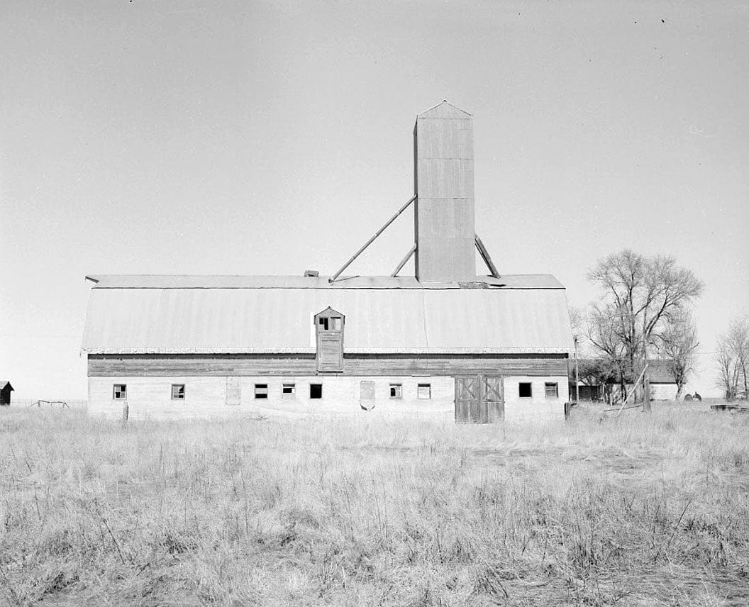 Historic Photo : Altman Farm, Barn, East side of Buckely Road, 0.5 mile south of Seventy-second Avenue, Denver, Denver County, CO 2 Photograph