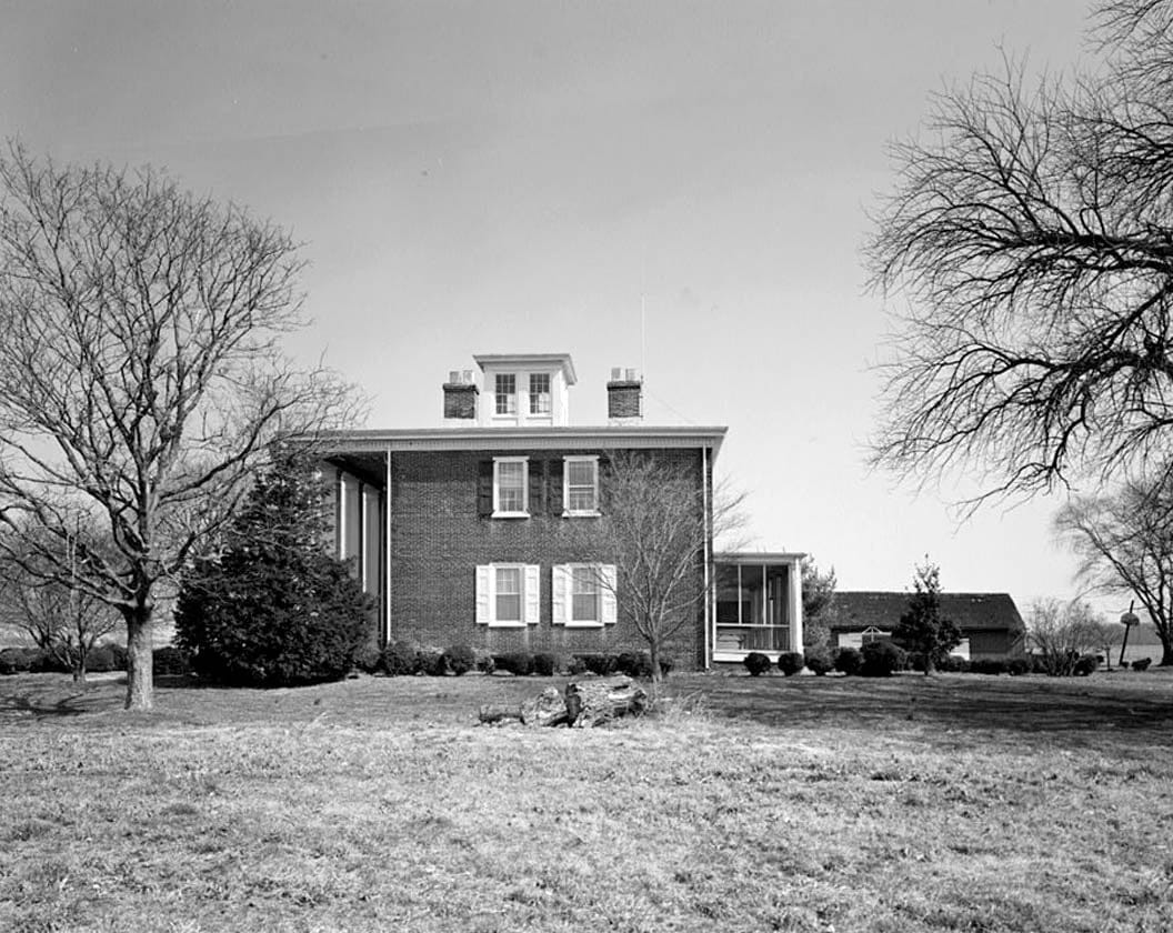 Historic Photo : Cochran Grange, Main House, U.S. Route 301, West of Route 71, Middletown, New Castle County, DE 3 Photograph