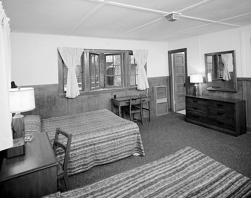 Historic Photo : Giant Forest Lodge Historic District, Cabin No. 8, Three Rivers, Tulare County, CA 1 Photograph