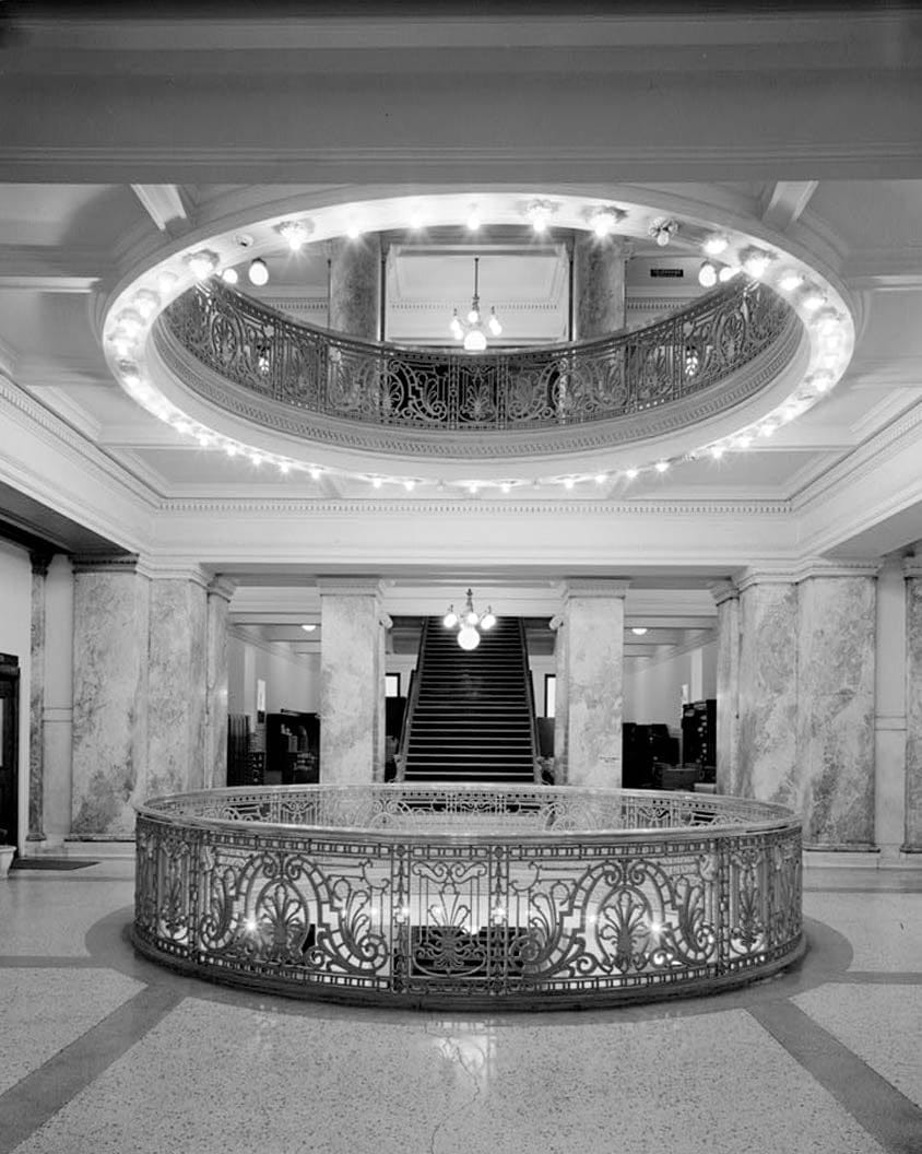 Historic Photo : Polk County Courthouse, Fifth & Court Streets, Courthouse Square, Des Moines, Polk County, IA 3 Photograph