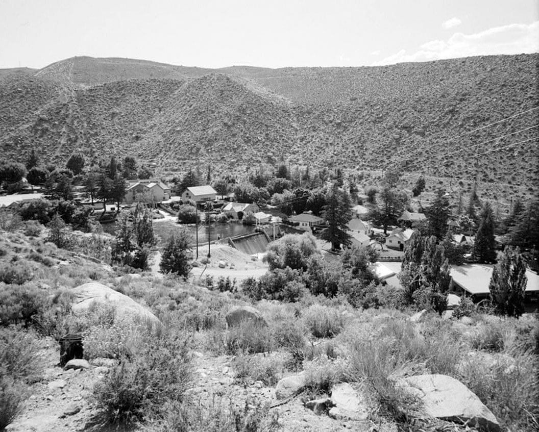 Historic Photo : Bishop Creek Hydroelectric System, Plant 4, Worker Cottage, Bishop Creek, Bishop, Inyo County, CA 5 Photograph