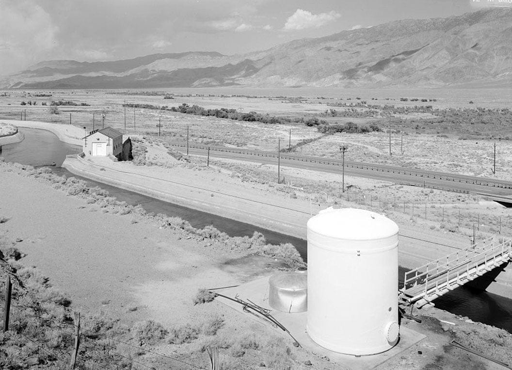 Historic Photo : Los Angeles Aqueduct, Alabama Gates, Los Angeles, Los Angeles County, CA 2 Photograph