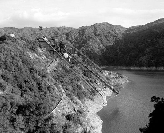 Historic Photo : Variable Angle Launcher Complex, Variable Angle Launcher, CA State Highway 39 at Morris Reservior, Azusa, Los Angeles County, CA 6 Photograph