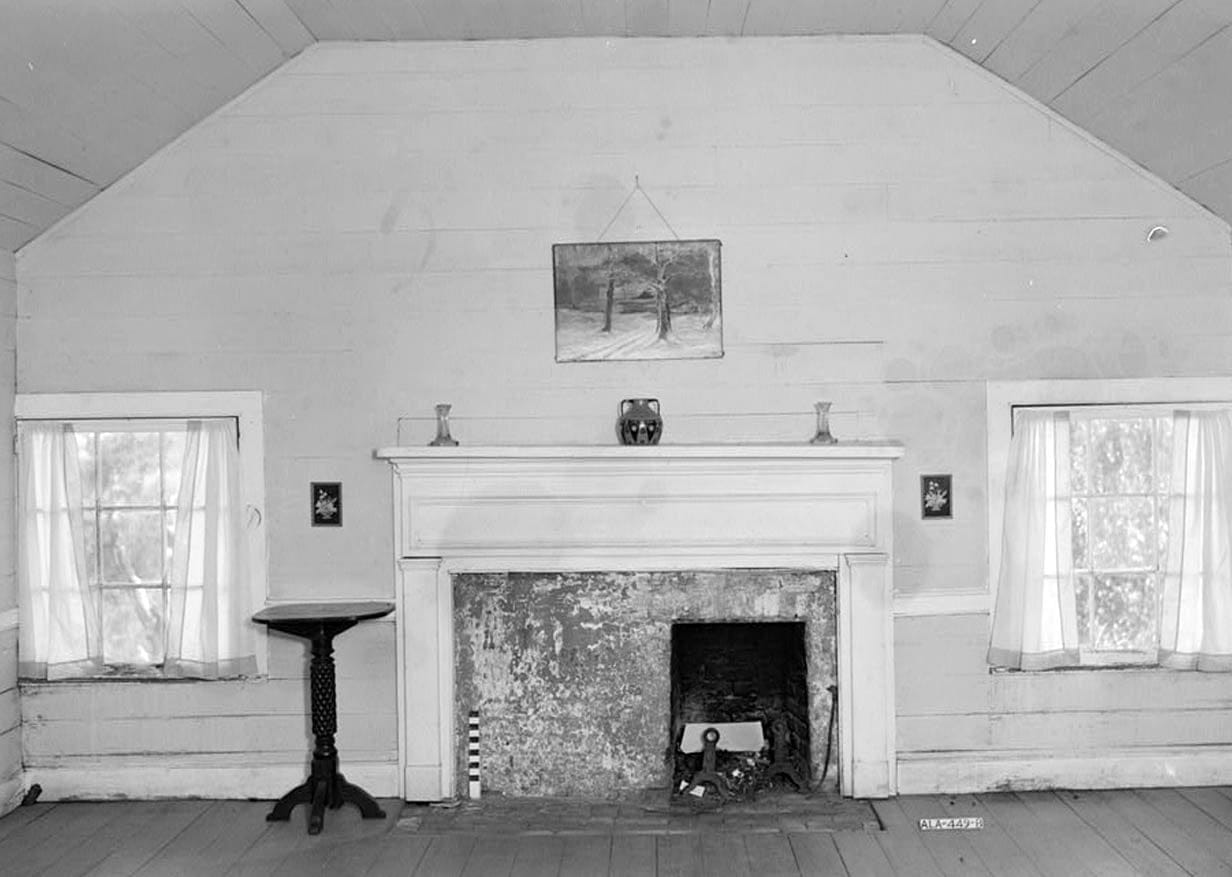 Historic Photo : Jenkins-Carlton-Autry House, County Road 52, Alpine, Talladega County, AL 2 Photograph