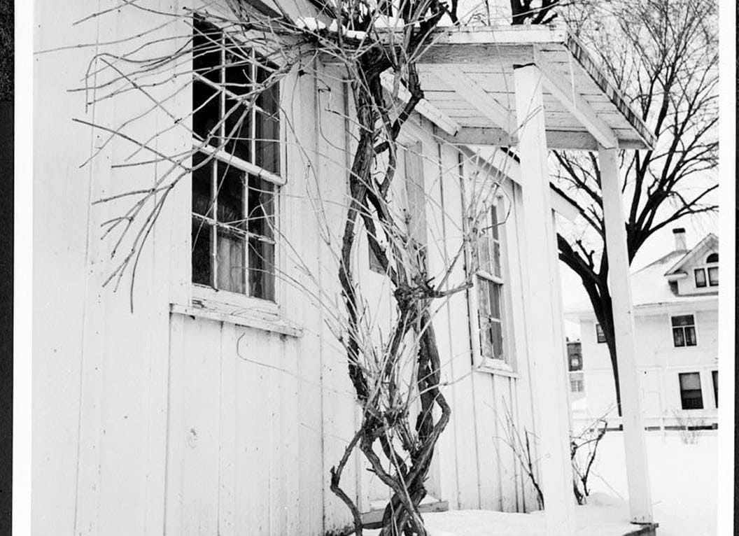 Historic Photo : Herbert Hoover Birthplace House, Southwest corner of Penn & Downey Streets (moved), West Branch, Cedar County, IA 8 Photograph