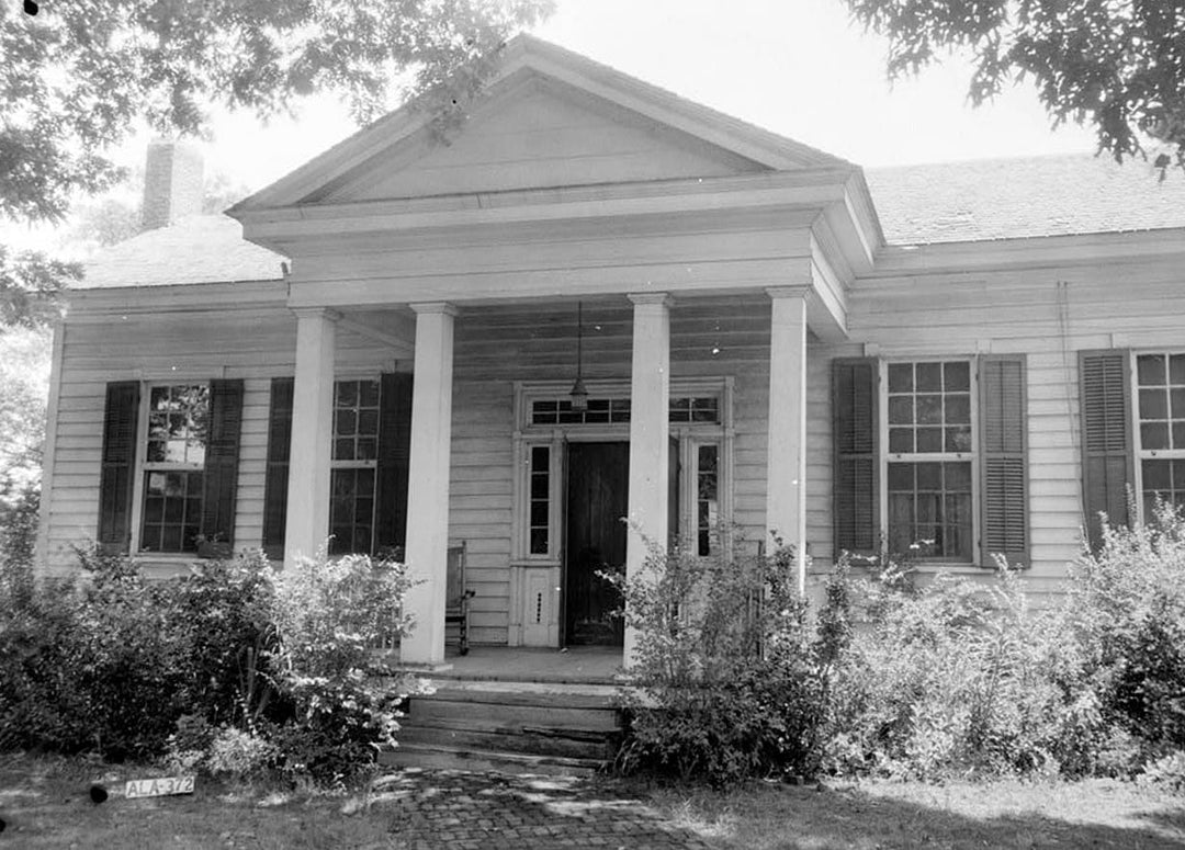 Historic Photo : Edmund Winston Pettus House, State Road 17, Carrollton, Pickens County, AL 1 Photograph