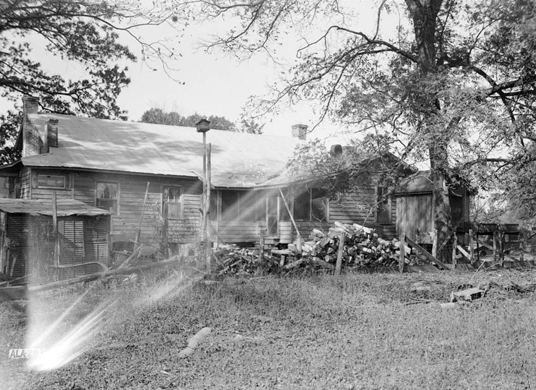 Historic Photo : Henson House, State Route 28, Coatopa, Sumter County, AL 1 Photograph